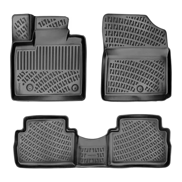 Set covorase auto cauciuc UMBRELLA HYUNDAI SANTA FE IV PETROL VERSION 2018 - prezent 4 buc.