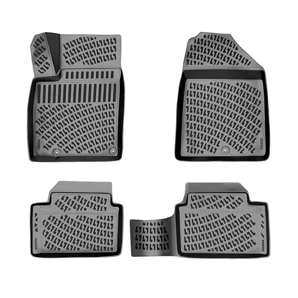 Set covorase auto cauciuc UMBRELLA KIA CEED III / KIA FORTE 2018 - prezent 4 buc.