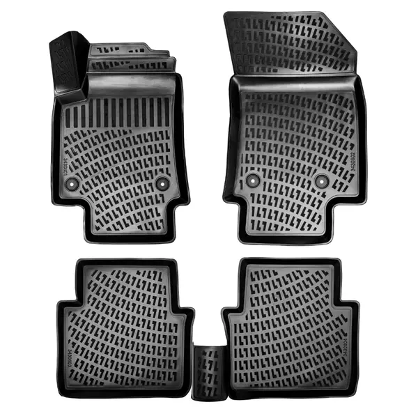 Set covorase auto cauciuc UMBRELLA MITSUBISHI L200 / TRITON TORNADO 2015-2019 / 2019 - prezent 4 buc.