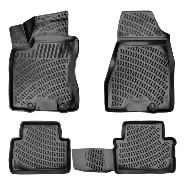 Set covorase auto cauciuc UMBRELLA NISSAN XTRAIL (T30) II 2007 - 2013 4 buc.