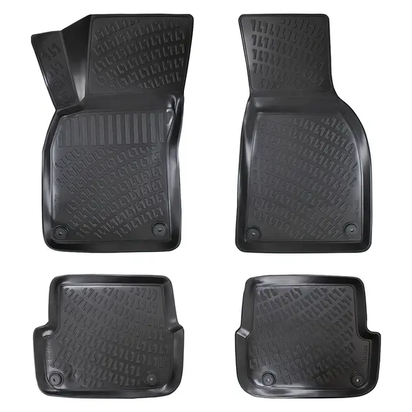 Set covorase auto cauciuc UMBRELLA PETRU AUDI A6 C6 (TYP 4F) 2004 - 2011 4 buc.