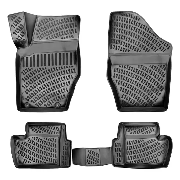 Set covorase auto cauciuc UMBRELLA PEUGEOT 307 2001 - 2014 4 buc.
