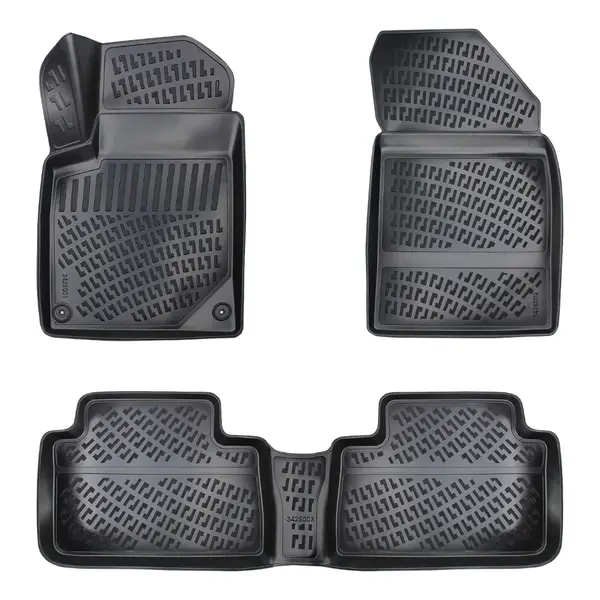 Set covorase auto cauciuc UMBRELLA PEUGEOT 407 2003 - 2010 4 buc.