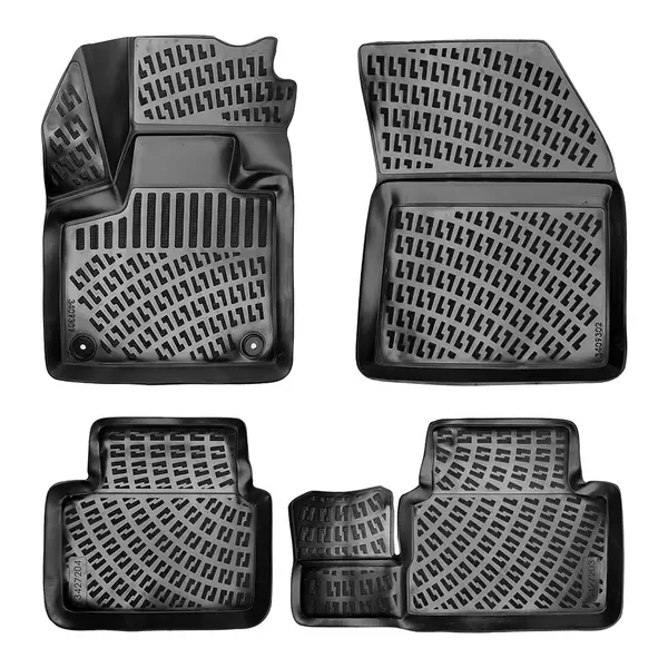 Set covorase auto cauciuc UMBRELLA PEUGEOT 5008 II 2017 - prezent 4 buc.