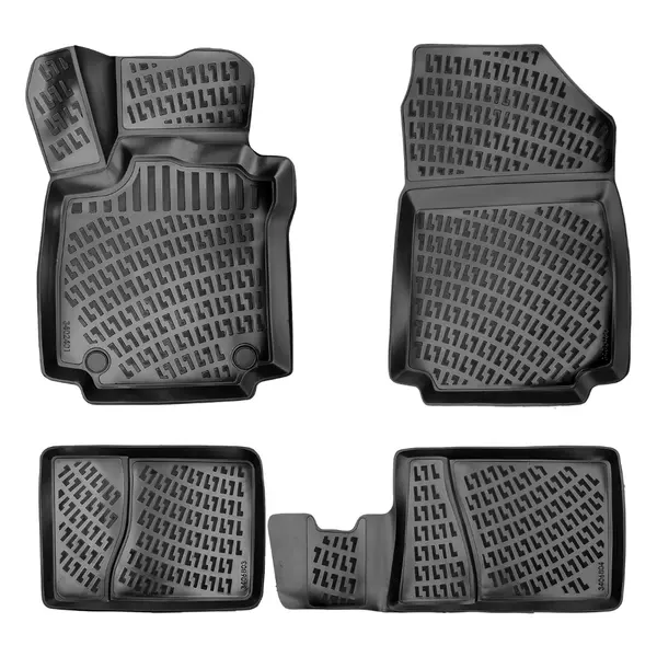 Set covorase auto cauciuc UMBRELLA RENAULT CLIO SYMBOL 1999 - 2008 4 buc.