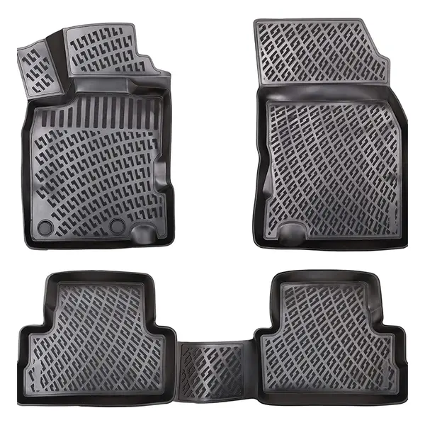 Set covorase auto cauciuc Umbrella Renault Kadjar 2015-2021, tip tavita