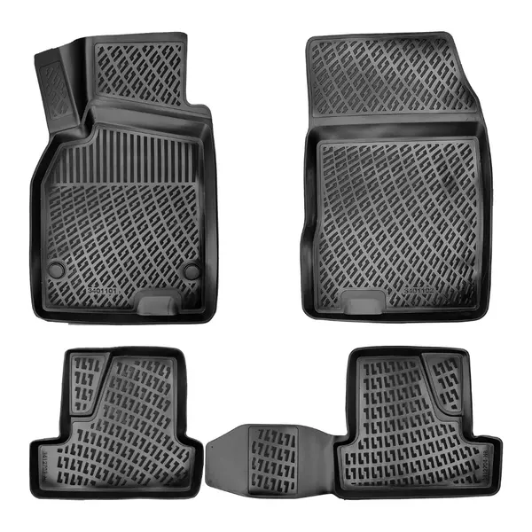 Set covorase auto cauciuc UMBRELLA RENAULT MEGANE 3 HB 2008 - 2016 4 buc.