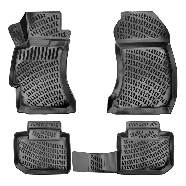 Set covorase auto cauciuc UMBRELLA SUBARU FORESTER III 2009 - 2014 4 buc.