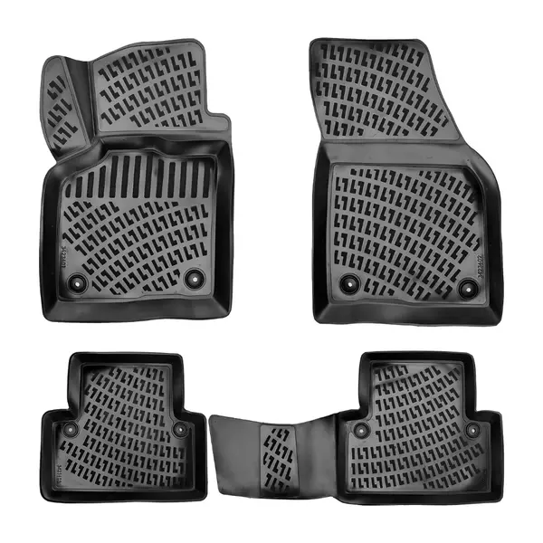 Set covorase auto cauciuc UMBRELLA VOLVO S40 (II) 2004 - 2012 4 buc.