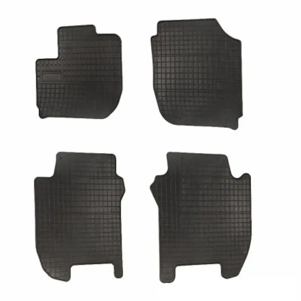 Set covorase auto din cauciuc Audi A4 B9 2015-, presuri FROGUM, negre, 4 buc.