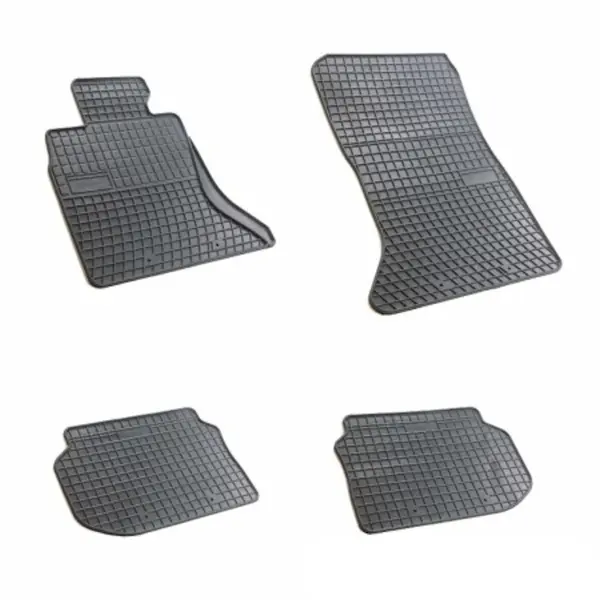 Set covorase auto din cauciuc Bmw Seria 5 F10 F11 LIFT 2013-2017, presuri FROGUM, negre, 4 buc.