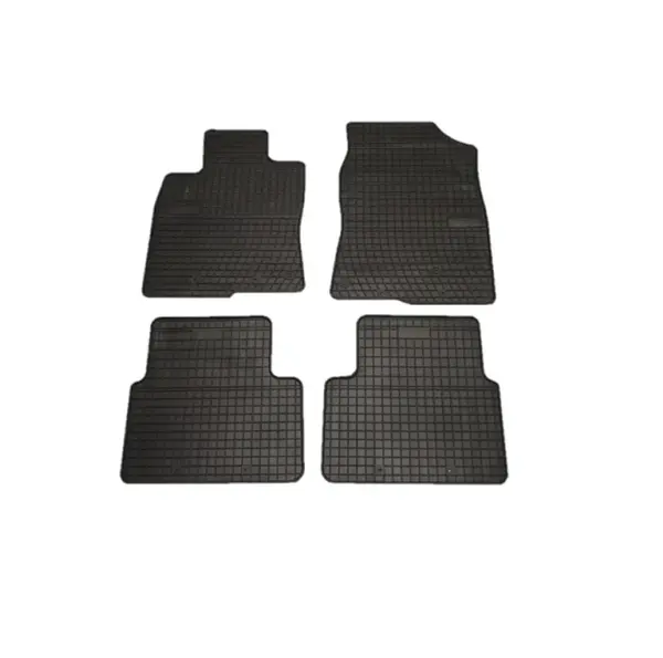 Set covorase auto din cauciuc Honda Civic X hatchback 2017- prezent, presuri FROGUM, Negru