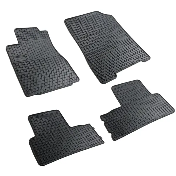 Set covorase auto din cauciuc Honda Crv 4 2012-2018, presuri FROGUM, negre, 4 buc.