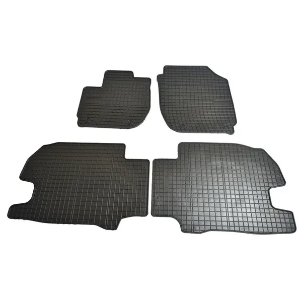 Set covorase auto din cauciuc Honda HRV 2 2015- , presuri FROGUM, culoare Negru, 4 buc.