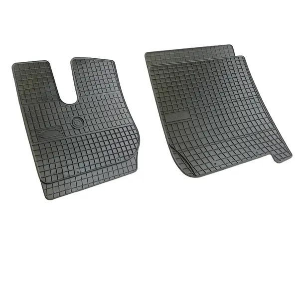 Set covorase auto din cauciuc Iveco Stralis 2002-, presuri FROGUM, negre, 2 buc.