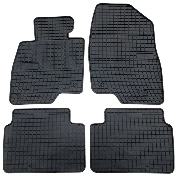 Set covorase auto din cauciuc Mazda 3 1 2003-2010, presuri FROGUM, negre, 4 buc.