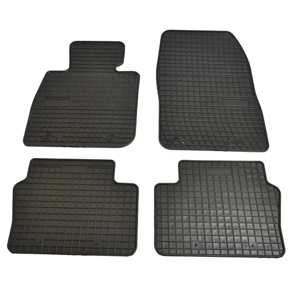 Set covorase auto din cauciuc mazda CX-3 2015-, presuri FROGUM, culoare Negru, 4 buc.