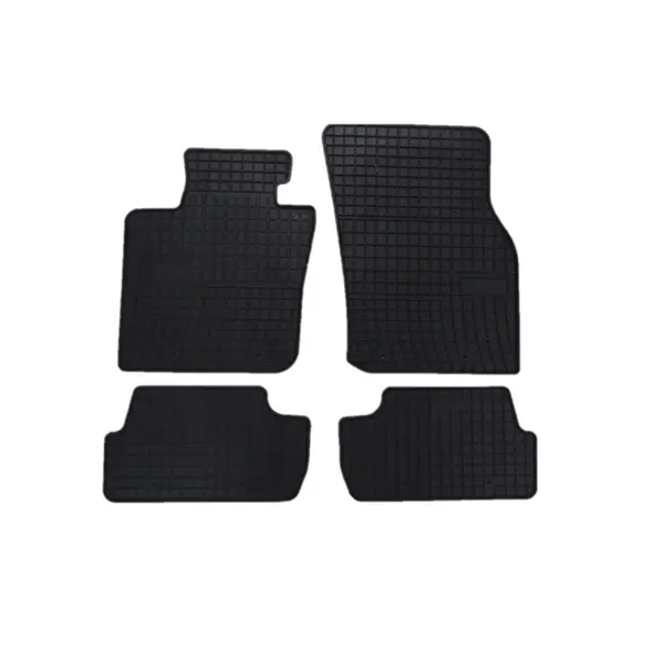 Set covorase auto din cauciuc Mini Cooper III S 2014- prezent, presuri FROGUM, Negru