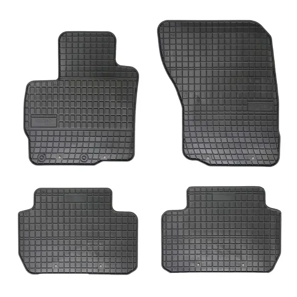 Set covorase auto din cauciuc Mitsubishi Outlander 3 2014-, presuri FROGUM, negre, 4 buc.