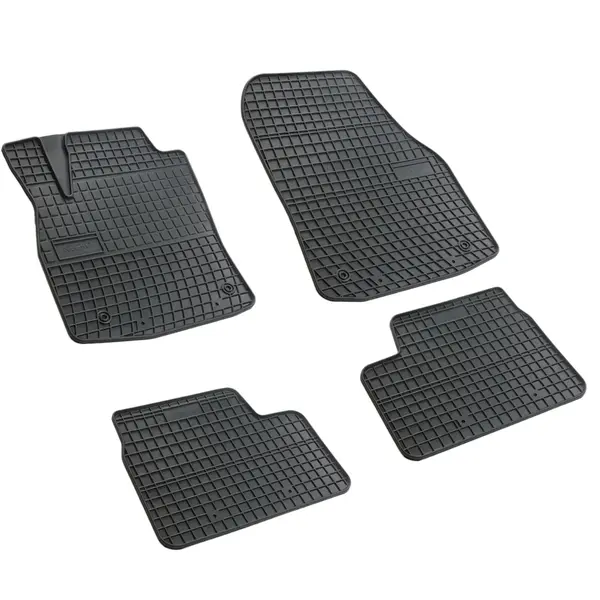 Set covorase auto din cauciuc Opel Astra H 2004-2014, presuri FROGUM, negre, 4 buc.