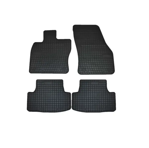 Set covorase auto din cauciuc Seat Ateca 2016- prezent, presuri FROGUM, Negru