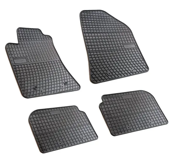 Set covorase auto din cauciuc Toyota Avensis 2 2003-2009, presuri FROGUM, negre, 4 buc.