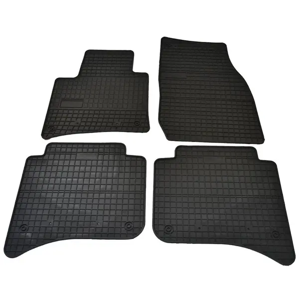 Set covorase auto din cauciuc Volkswagen Touareg 2 2010-2018 Porsche Cayenne 2 2010-2017, presuri FROGUM, negre, 4 buc.
