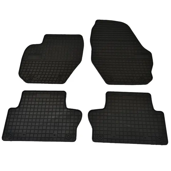 Set covorase auto din cauciuc Volvo XC60 2008-2017, presuri FROGUM, negre, 4 buc.