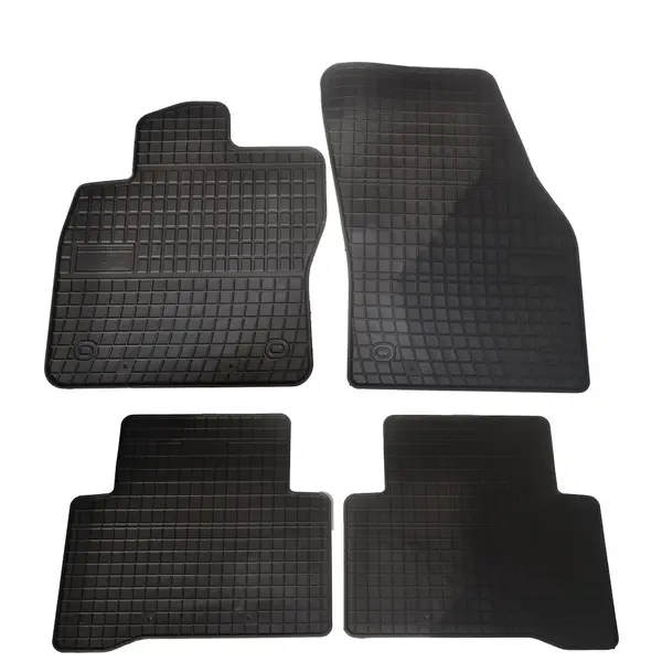 Set covorase auto din cauciuc Vw Touran 2015-, presuri FROGUM, negre, 4 buc