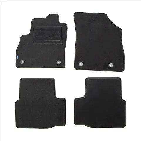 Set covorase auto mocheta PETEX, culoare grafit OPEL ASTRA K 2015 - 2022