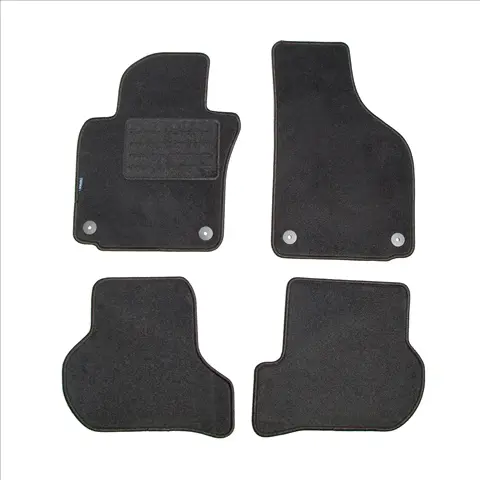Set covorase auto mocheta PETEX, culoare grafit, SKODA OCTAVIA II 2008 - 2013