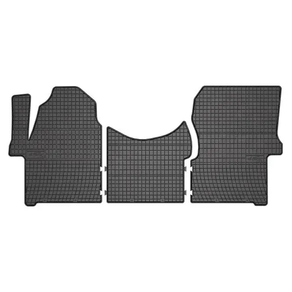 Set covorase cauciuc, 3 Buc , Fata, Negru, Pentru: Mercedes Sprinter 3,5-T 2006-, Bus Van