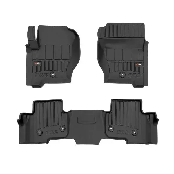 Set covorase cauciuc 3 piese proLine 3D, negru, potrivit LAND ROVER DISCOVERY SPORT 09.14-