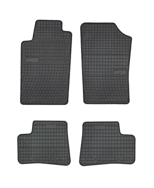 Set covorase cauciuc, 4 Buc , Fata Spate, Pentru: Peugeot 206 1998-2012, Liftback