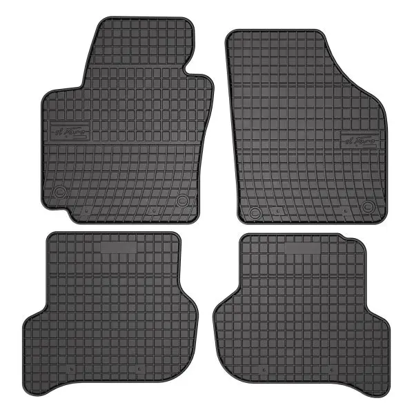 Set covorase cauciuc, 4 Buc , Fata Spate, Pentru: Seat Altea, Altea Xl; Vw Golf Plus V 2004-, Van