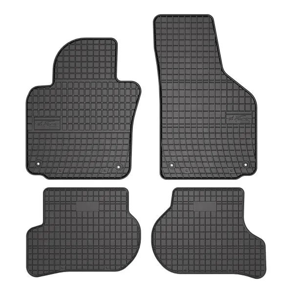 Set covorase cauciuc, 4 Buc , Fata Spate, Pentru: Seat Leon, Toledo Iii; Skoda Octavia Ii, Yeti; Vw Golf V, Golf Vi 2003-2017, Coupe Liftback Berlina