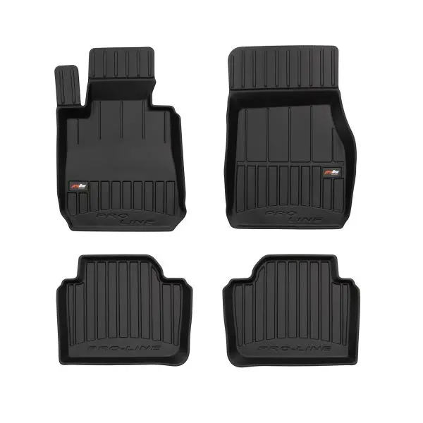 Set covorase cauciuc 4 piese proLine 3D, negru, potrivit BMW 3 (F30, F80), 3 (F31) 11.11-06.19