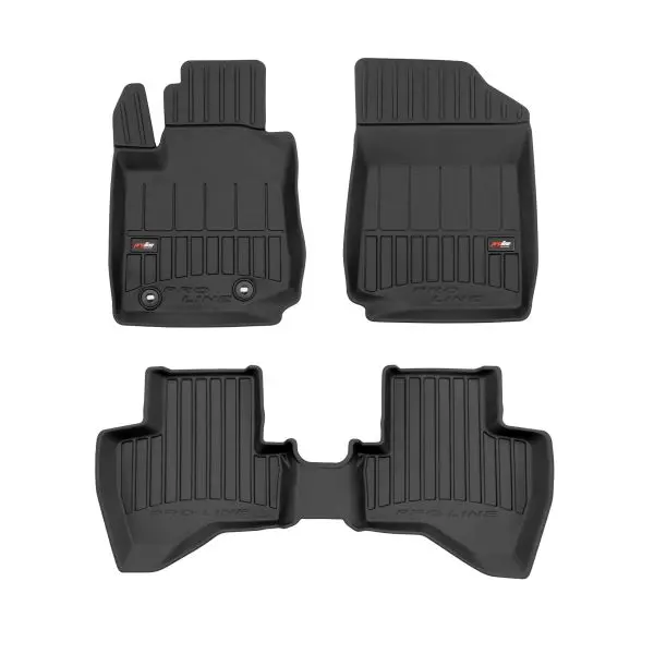 Set covorase cauciuc proLine 3D, negru, potrivit TOYOTA AYGO 05.14-