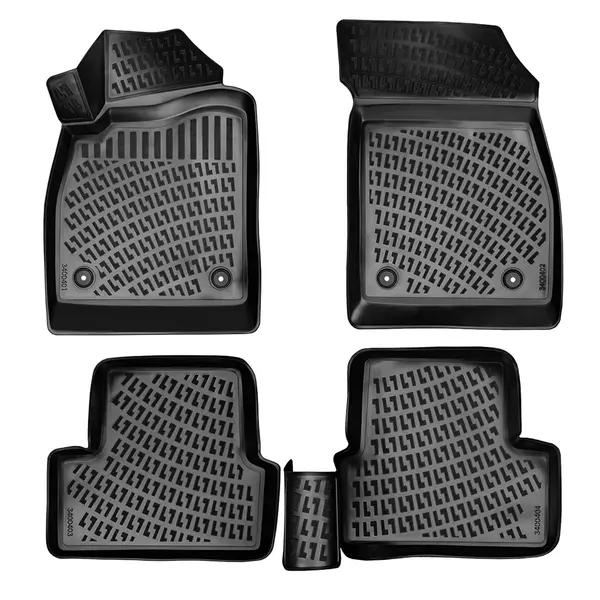 Set covorase cauciuc UMBRELLA CHEVROLET CRUZE J300 2008 - 2016 4 buc.