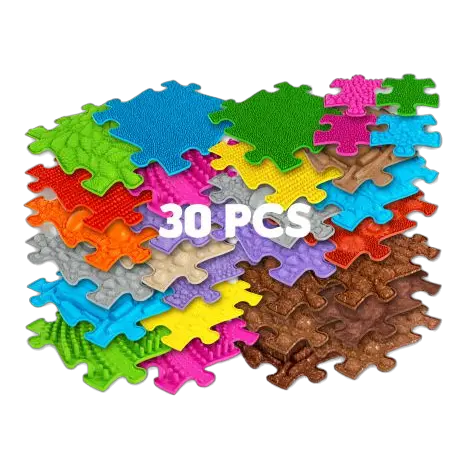 Set covorase ortopedice senzoriale puzzle Set Royal A Muffik