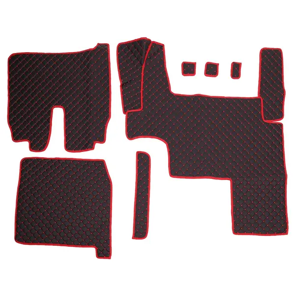 Set covorase Piele Ecologica Truck Umbrella Pentru Man Tgx Euro 5, Negru