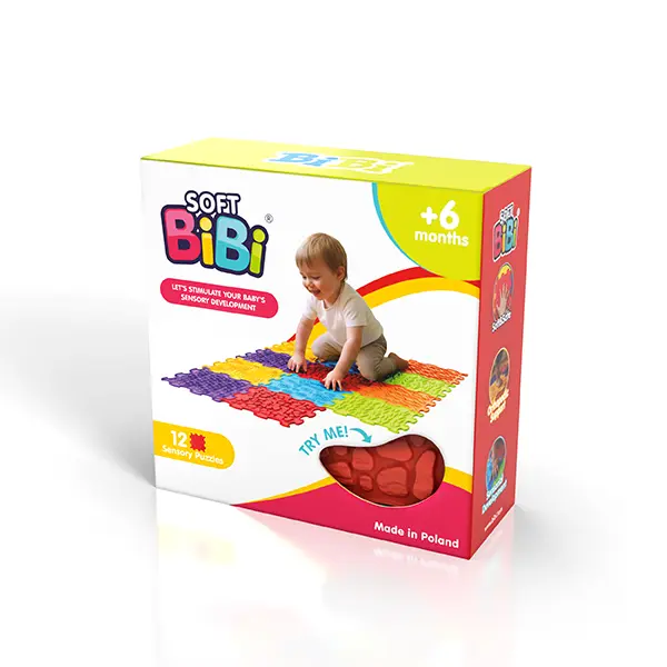 Set covorase senzoriale Soft BiBi, 12 piese