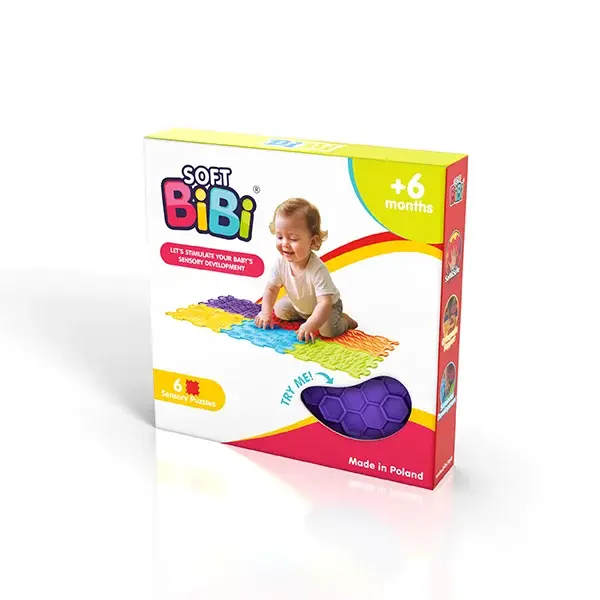Set covorase senzoriale Soft BiBi, 6 piese