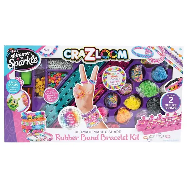 Set Cra-Z-Art pentru confectionare bratari 65593