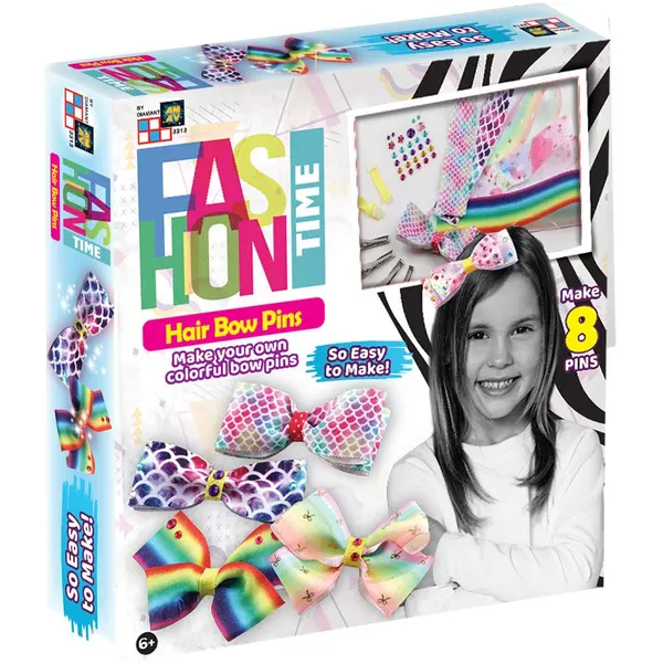 Set creatie AM-AV panglici de par Fashion Time
