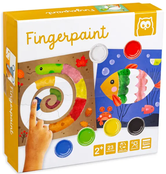 Set creatie Eurekakids - Deseneaza cu degetele