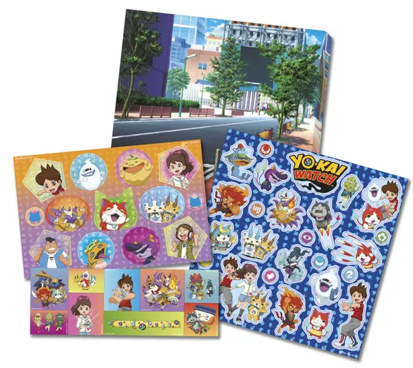 Set creatie Totum Yo-Kai Watch - Decoreaza singur, cu stickere