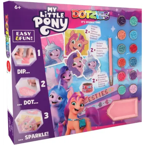 Set creativ 6 in 1, My Little Pony, pictura cu diamante