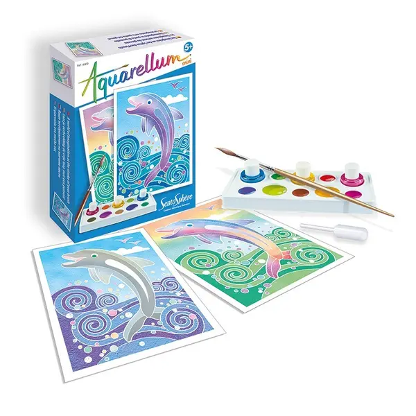 Set creativ - Aquarellum Mini - Delfin | Sentosphere