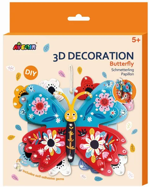Set creativ Avenir - Fă-ți singur 3D decorațiune, Fluture